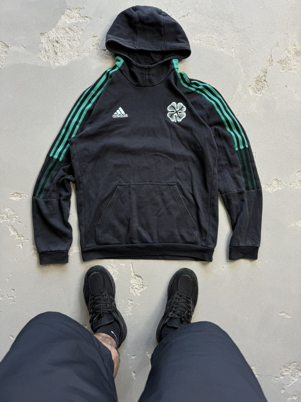 Adidas Adidas Celtic 2021 Soccer Hoodie Size US M / EU 48-50 / 2 - 1 Thumbnail