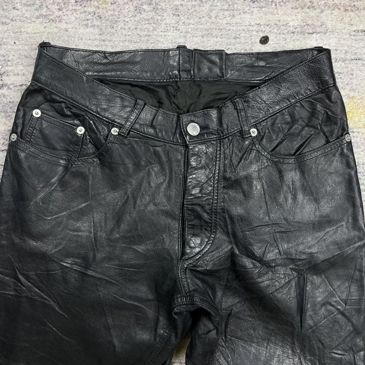 Helmut Lang Vintage Helmut lang leather pants Size US 30 / EU 46 - 5 Thumbnail