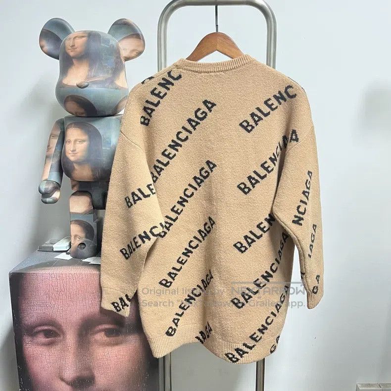 Balenciaga Balenciaga Fully Printed Barrage Sweater Size US XS / EU 42 / 0 - 2 Thumbnail