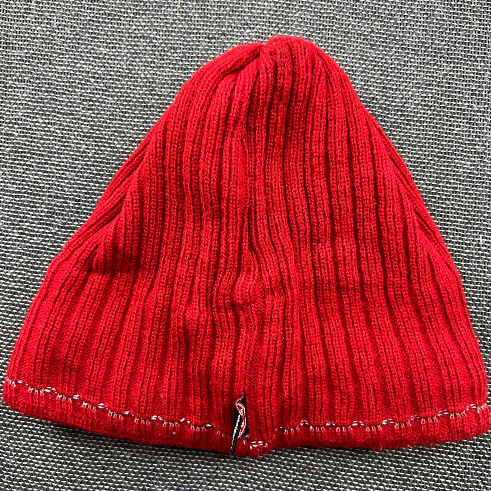 Adidas VINTAGE adidas Windstopper Beanie Hat One Size Black Wool Knit Thermal Ski Cap Mens Womens Unisex Adults Beanie Size ONE SIZE - 3 Thumbnail