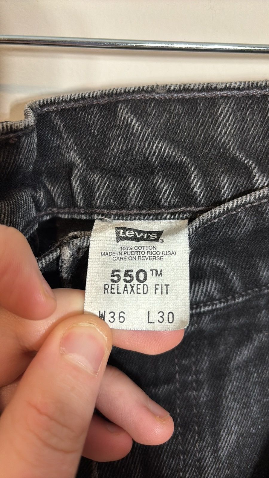 Levi's × Levi's Vintage Clothing × Vintage Vintage Levi’s 550 Jeans Size US 34 / EU 50 - 3 Thumbnail
