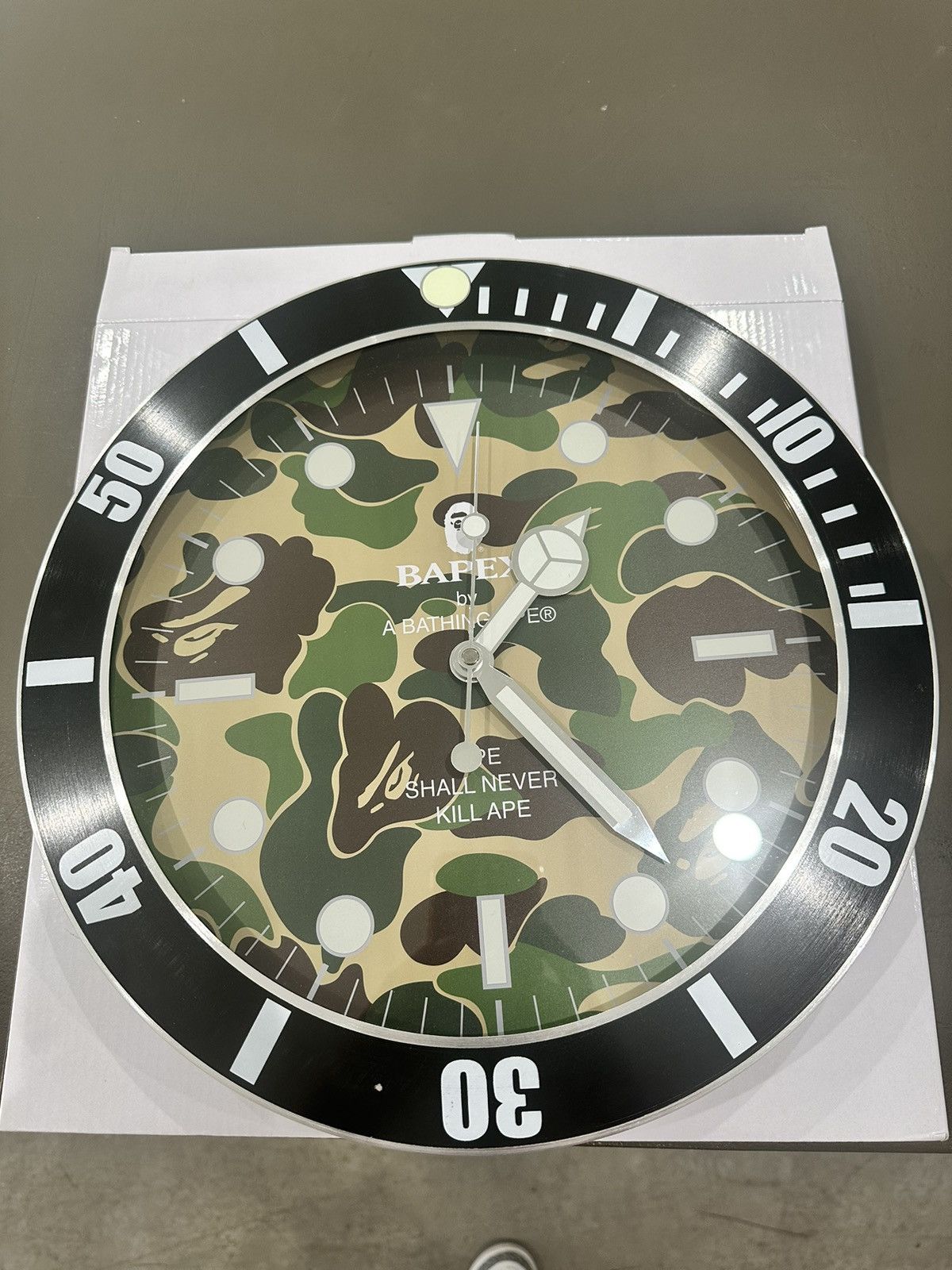 image of Bape Clock in Black, Men's