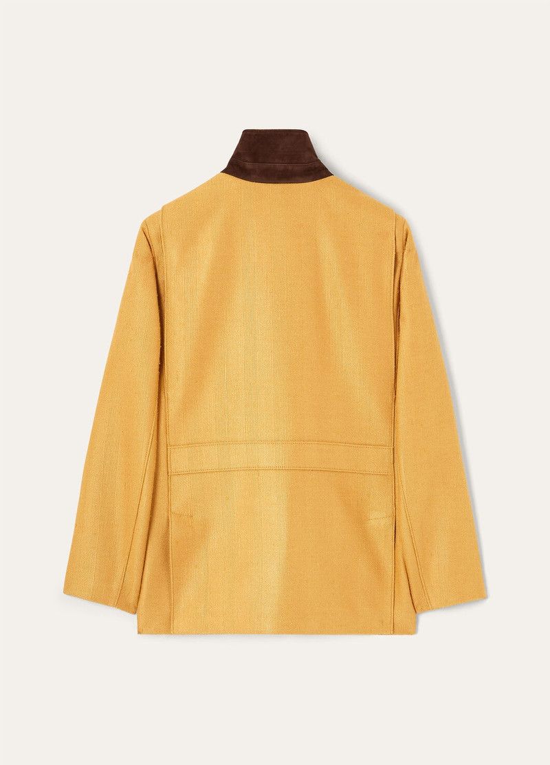 Loro Piana o1srvl11e0526 FAP0457 Roadster Mini Jacket In Yellow Size S / US 4 / IT 40 - 6 Thumbnail