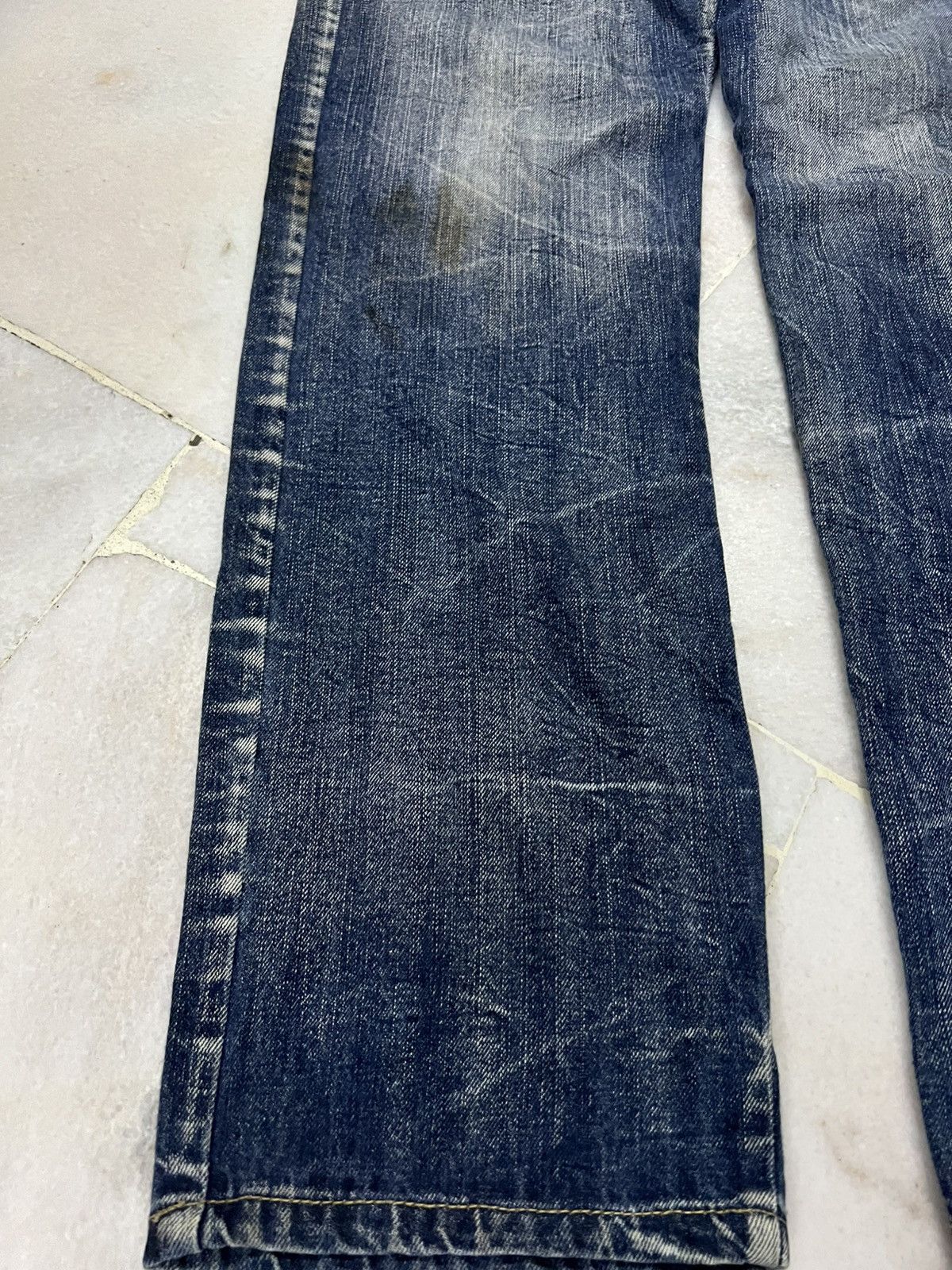 If Six Was Nine × Japanese Brand 💥Double Waist💥Vintage Japanese Brand Unbrand Claw Jean Japan Size US 34 / EU 50 - 3 Thumbnail