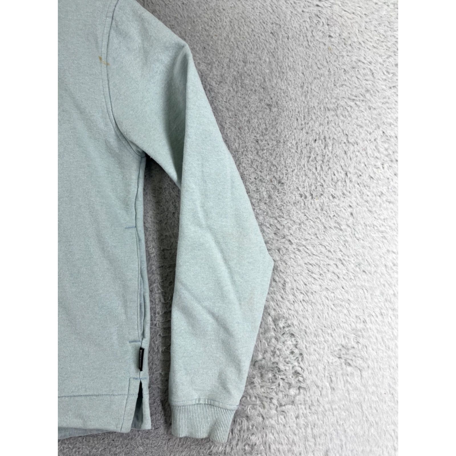 Patagonia Patagonia Hoodie Womens XS Blue Pullover Hooded Logo Jersey Lightweight Regular Crew Neck Activewear Sleeved Long Solid Size XS / US 0-2 / IT 36-38 - 4 Thumbnail