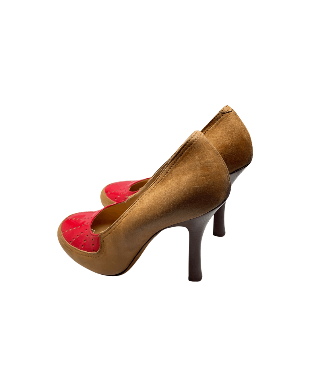 Dries Van Noten Dries Van Noten Red Toe Suede Heel Size US 9 / IT 39 - 7 Thumbnail