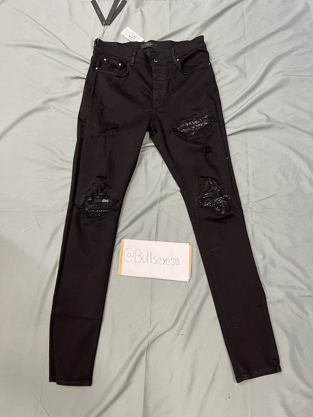 Amiri Amiri MX1 Bandana Black Jeans Grailed