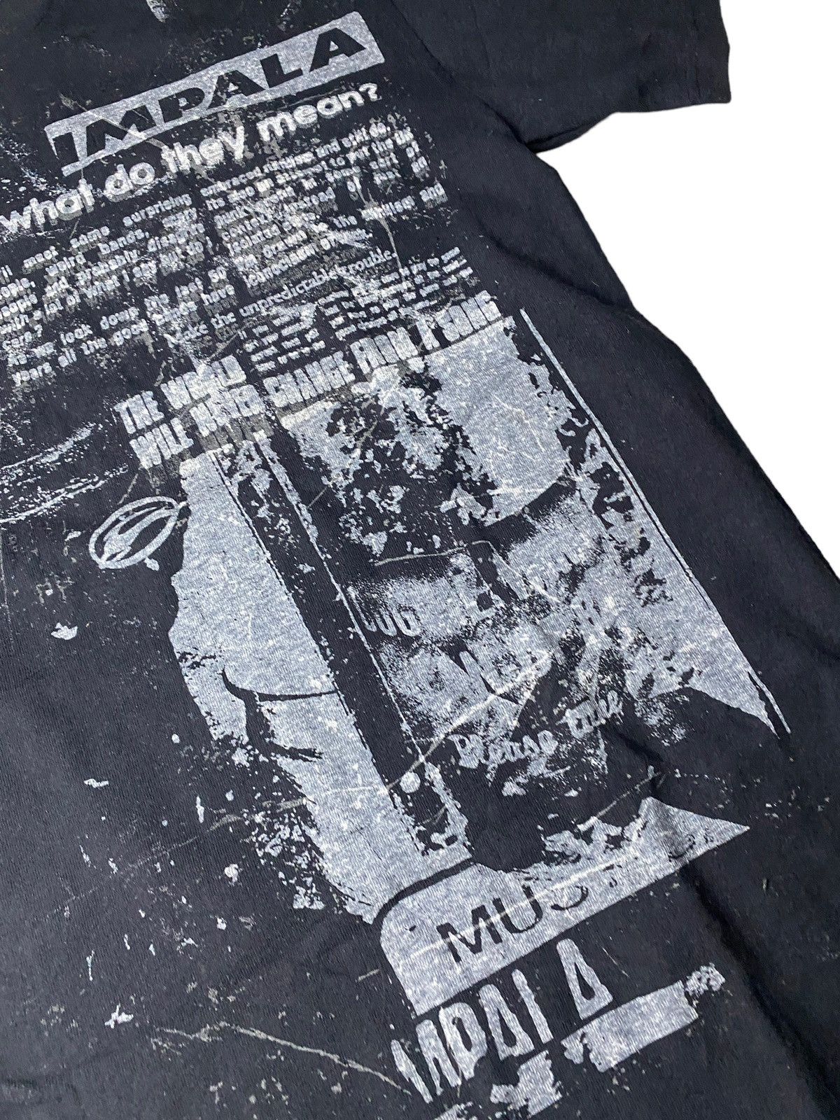 Hysteric Glamour 2000's Impala Poem Punk Shirt Size US L / EU 52-54 / 3 - 4 Thumbnail