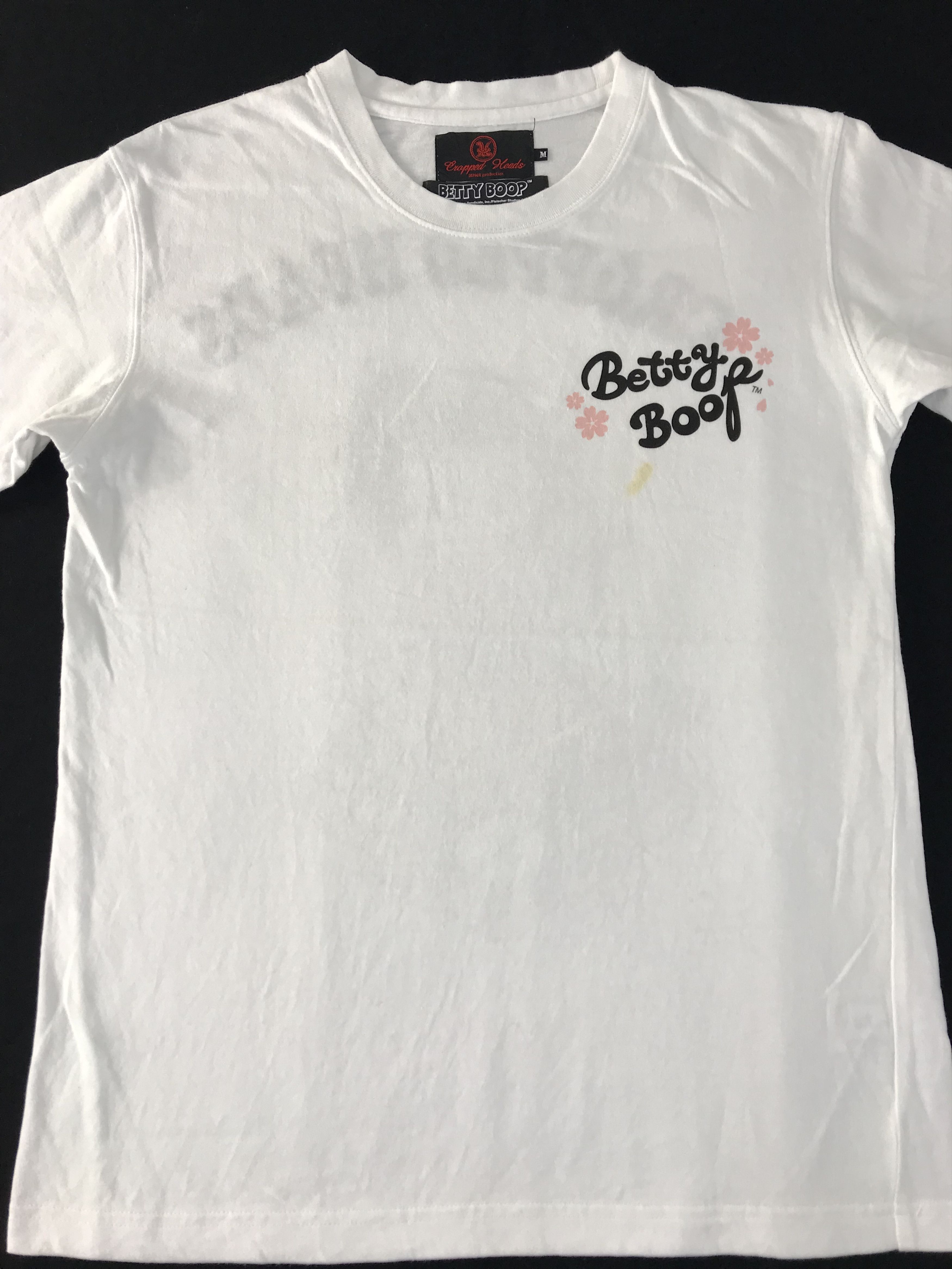 Cartoon Network × Japanese Brand Cropped Heads X Betty Boops Geisha Graphic Art Tee Size M / US 6-8 / IT 42-44 - 4 Thumbnail