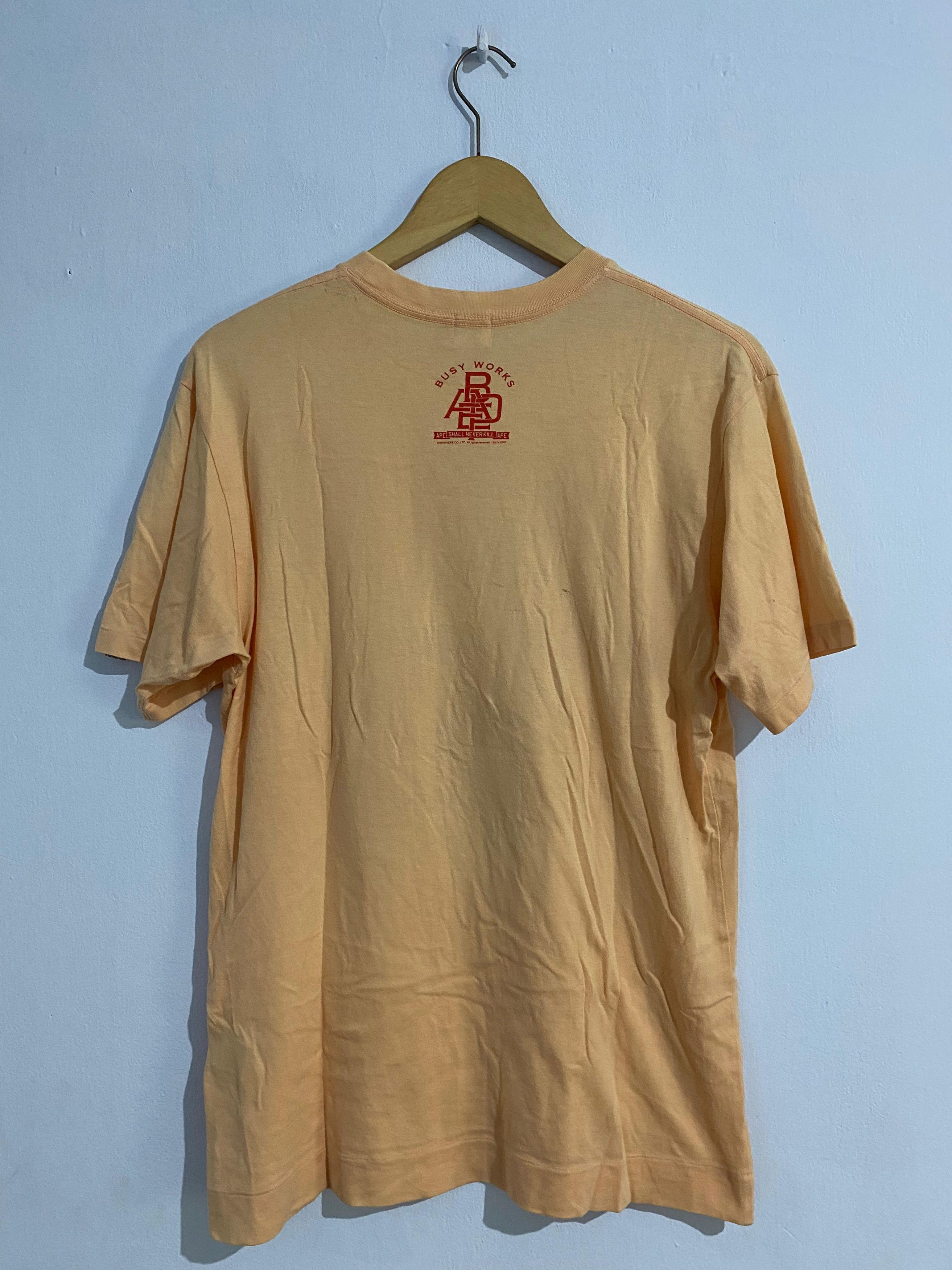 Bape Vintage Baby Milo A Bating Ape Busy Work T Shirt Size US M / EU 48-50 / 2 - 4 Thumbnail
