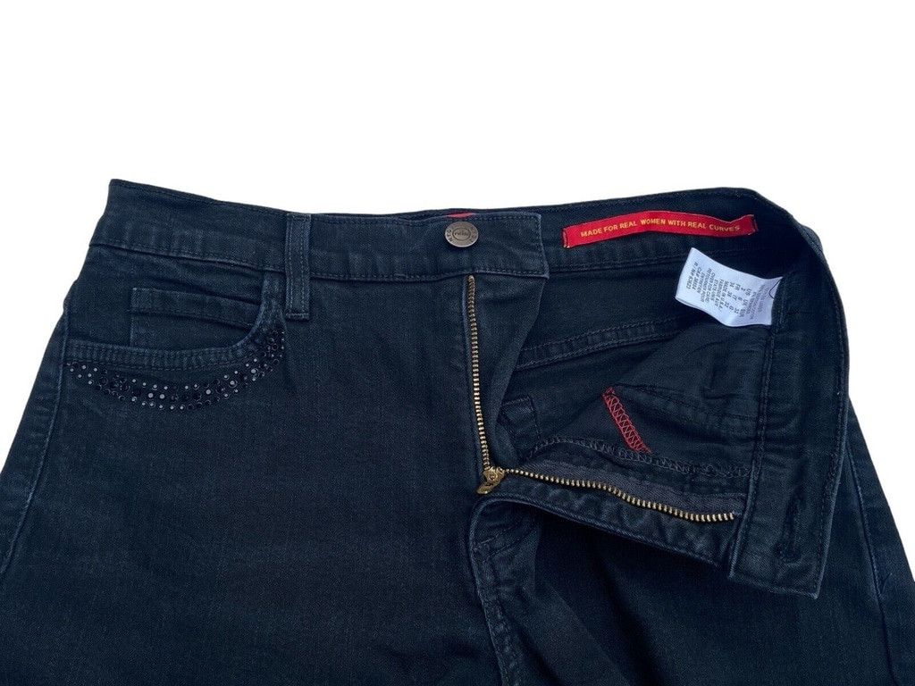 NYDJ NYDJ Bootcut Jeans Black Dark Wash Size UK 6 US 2 Women’s Size 26" / US 2 / IT 38 - 11 Thumbnail