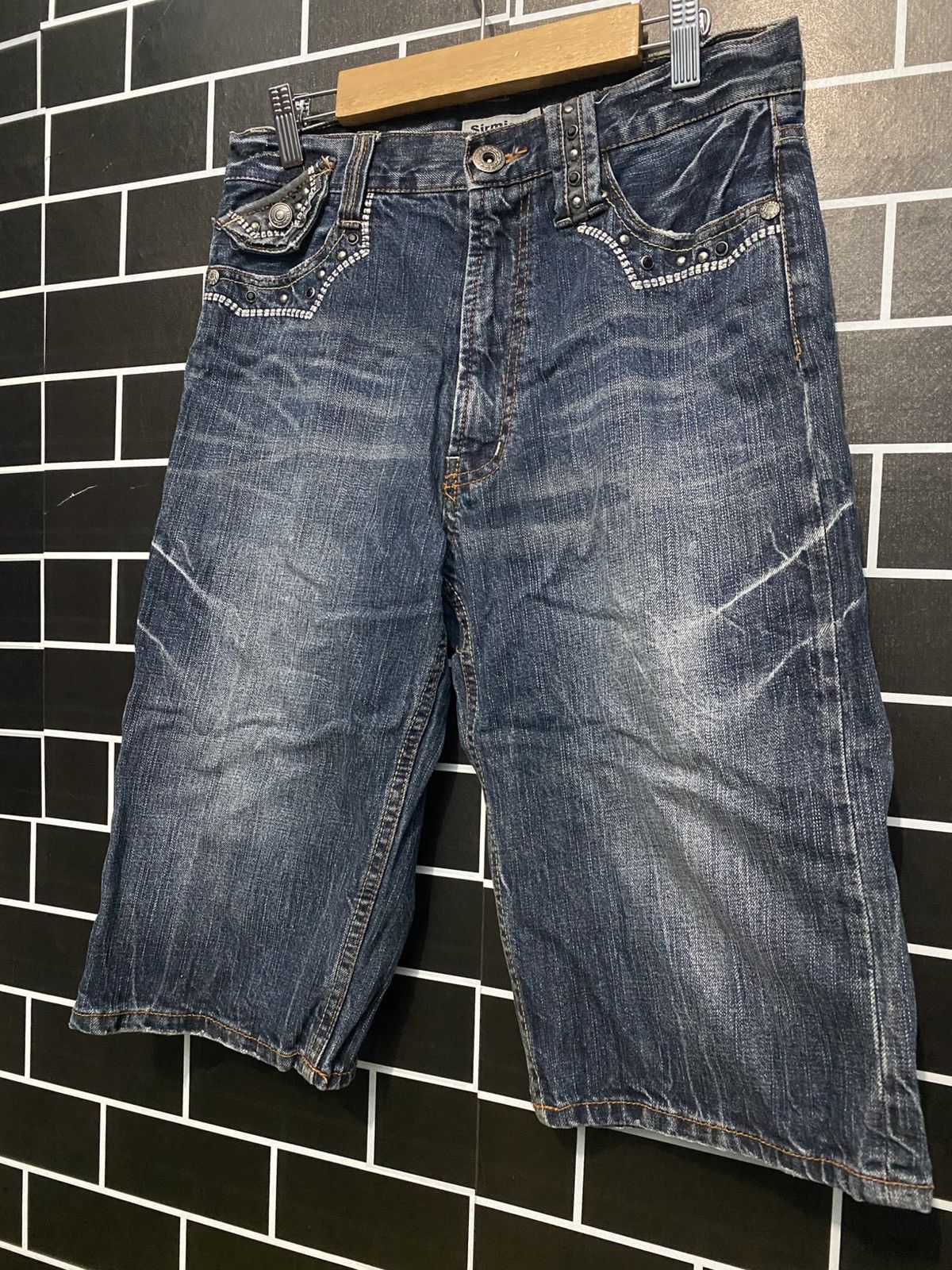Japanese Brand Japanese brand sirmione jeans short distressed Size US 29 - 3 Thumbnail
