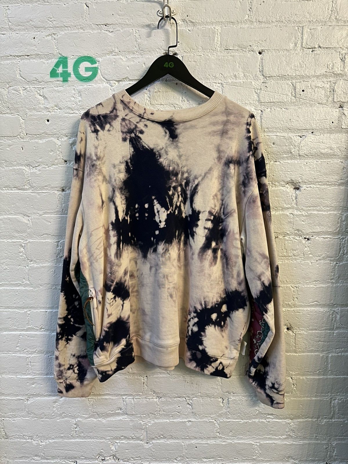 Kapital KAPITAL VIRGIN MARRY TIE-DYE HYBRID CREWNECK Size US M / EU 48-50 / 2 - 2 Thumbnail