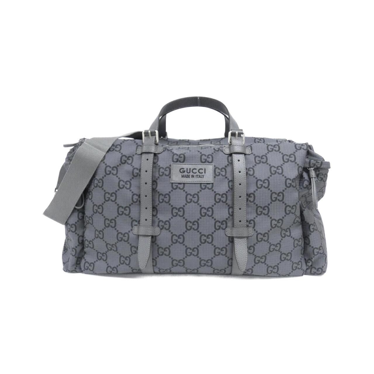 Gucci Gucci Gucci GG Recycled Polyester Boston Bag Textile Travel Bag 767935 FACPK DUTY FREE for USA Size ONE SIZE - 1 Thumbnail