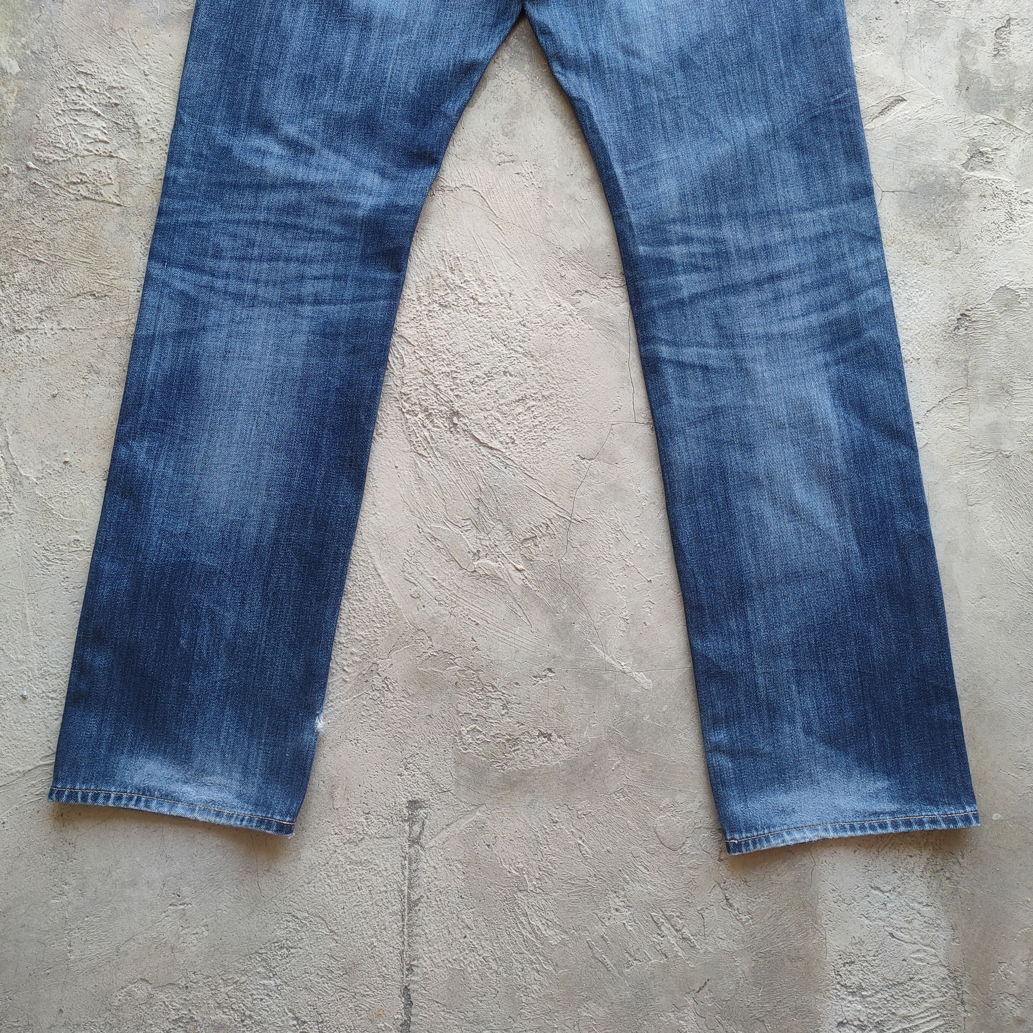 Japanese Brand W36 VINTAGE JAPANESE FADED DISTRESSED RIPPED JEAN PANTS Size US 36 / EU 52 - 10 Thumbnail