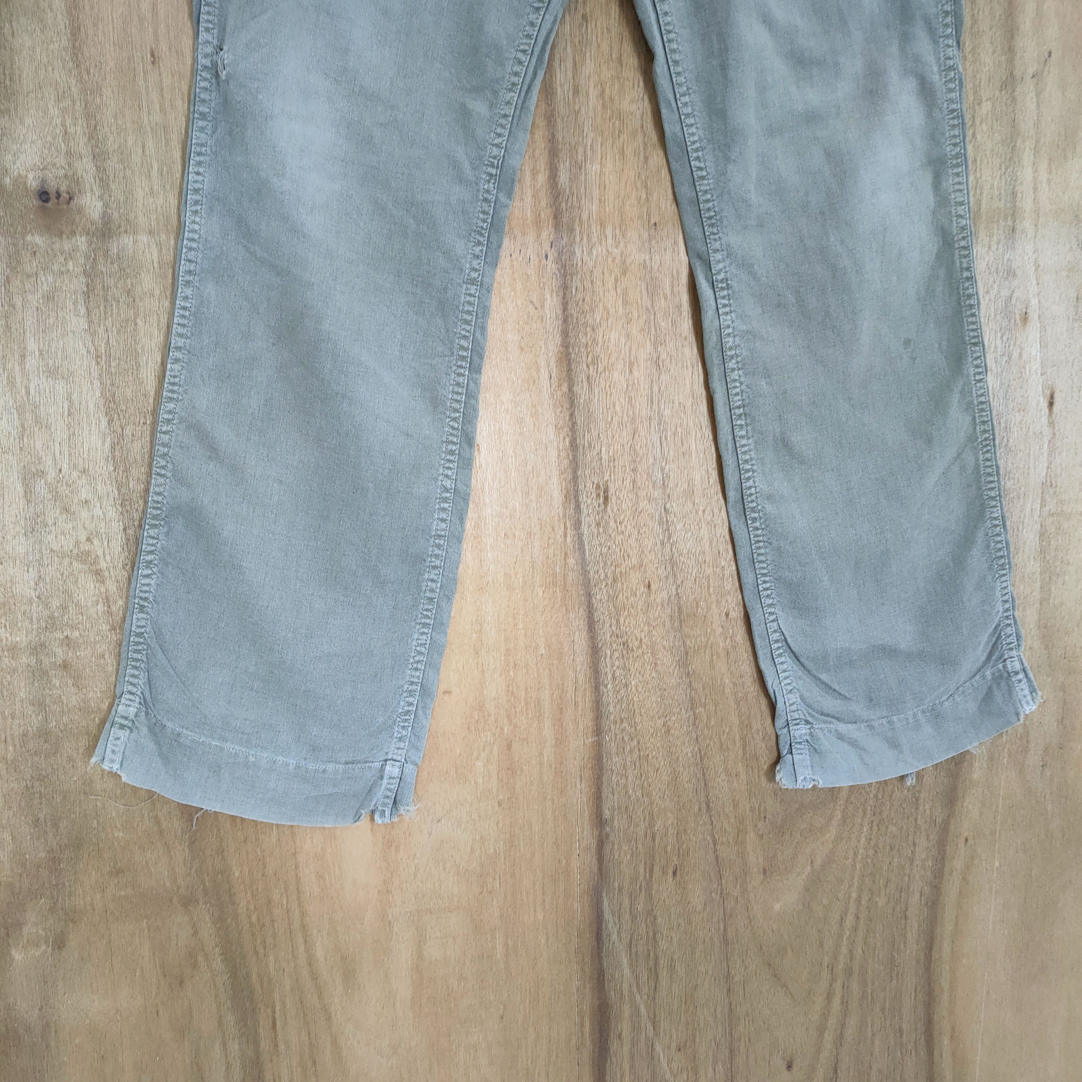 Japanese Brand JOURNAL FADED BUSH PANTS Size US 30 / EU 46 - 3 Thumbnail