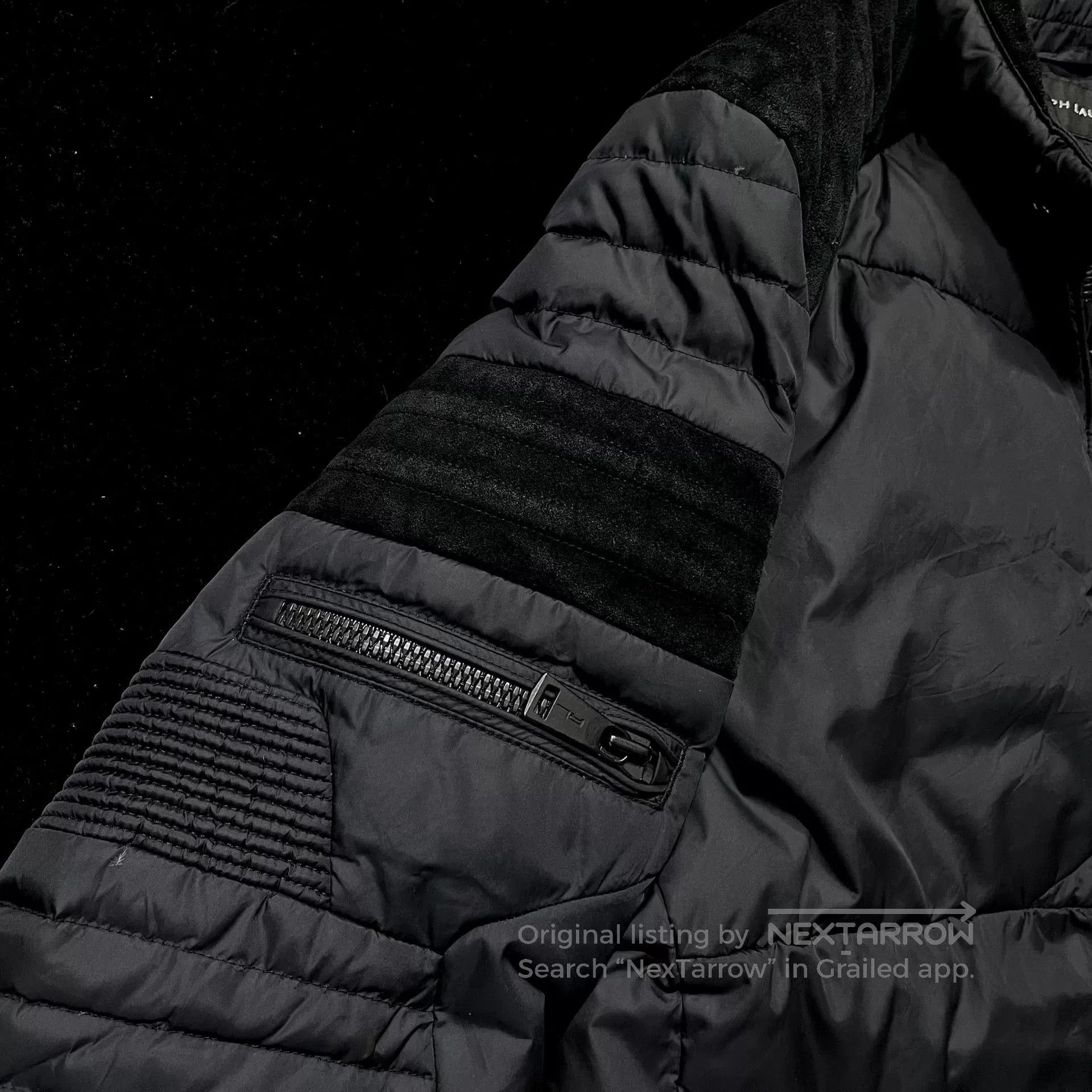 Ralph Lauren Black Label Ralph Lauren Polo Biker Style Down Jacket. Size US M / EU 48-50 / 2 - 5 Thumbnail