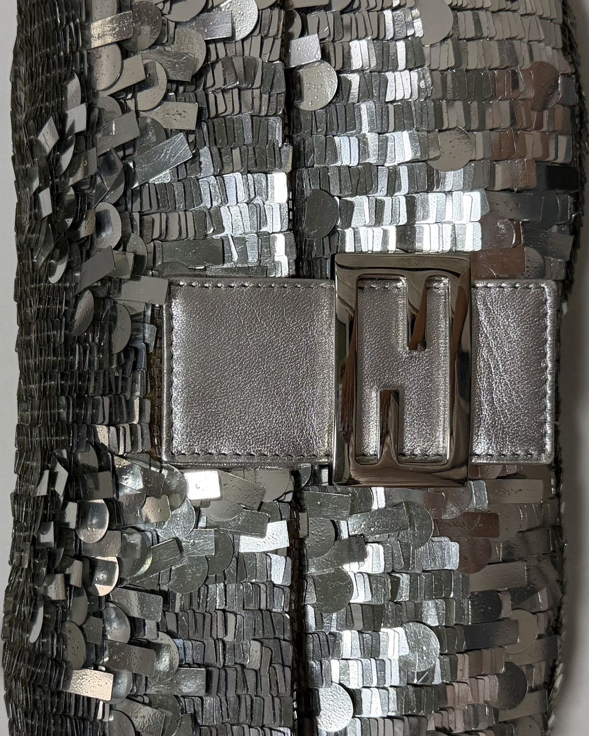 Fendi FENDI Vintage Metallic Sequin Baguette Bag Size ONE SIZE - 5 Thumbnail