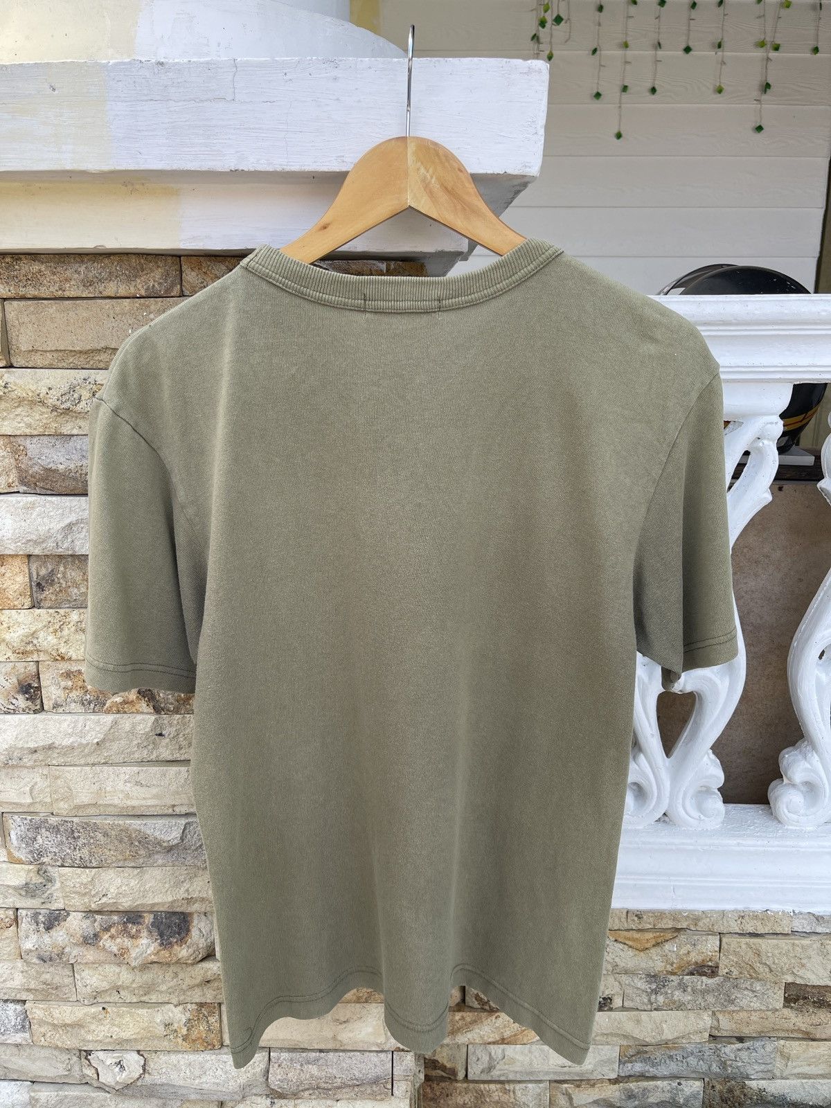 Bape Rare🔥Vintage Spellout Bape Army Green T-Shirt Size US S / EU 44-46 / 1 - 6 Thumbnail