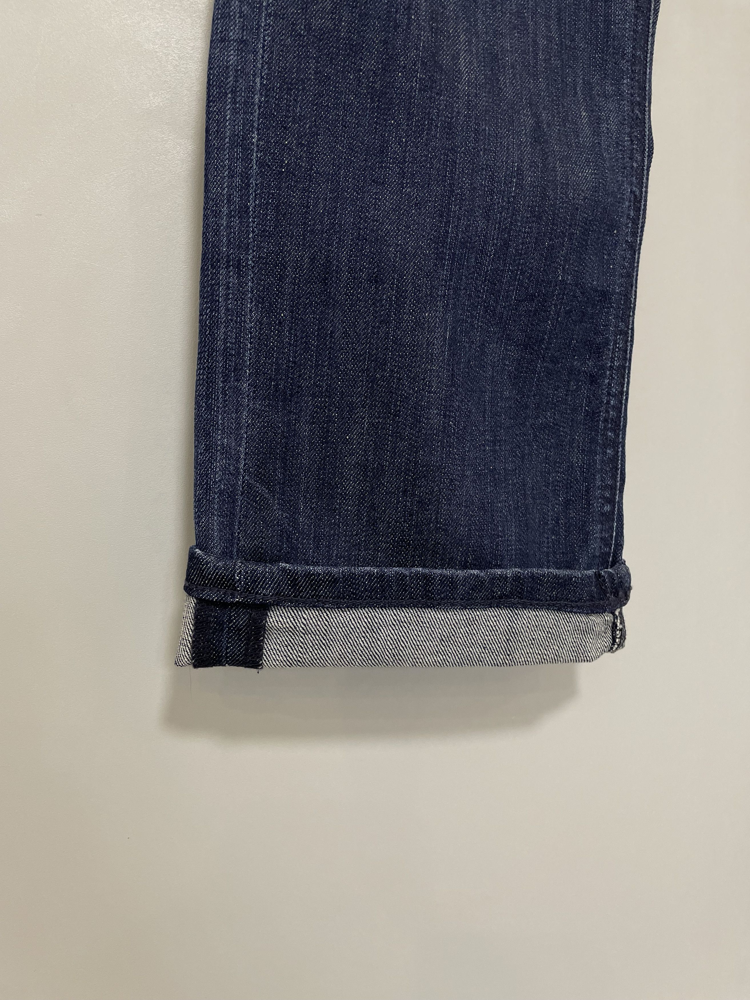 Nudie Jeans Nudie Jeans Thin Finn Strikey Used Jeans Denim Faded Vintage Size US 31 - 9 Thumbnail