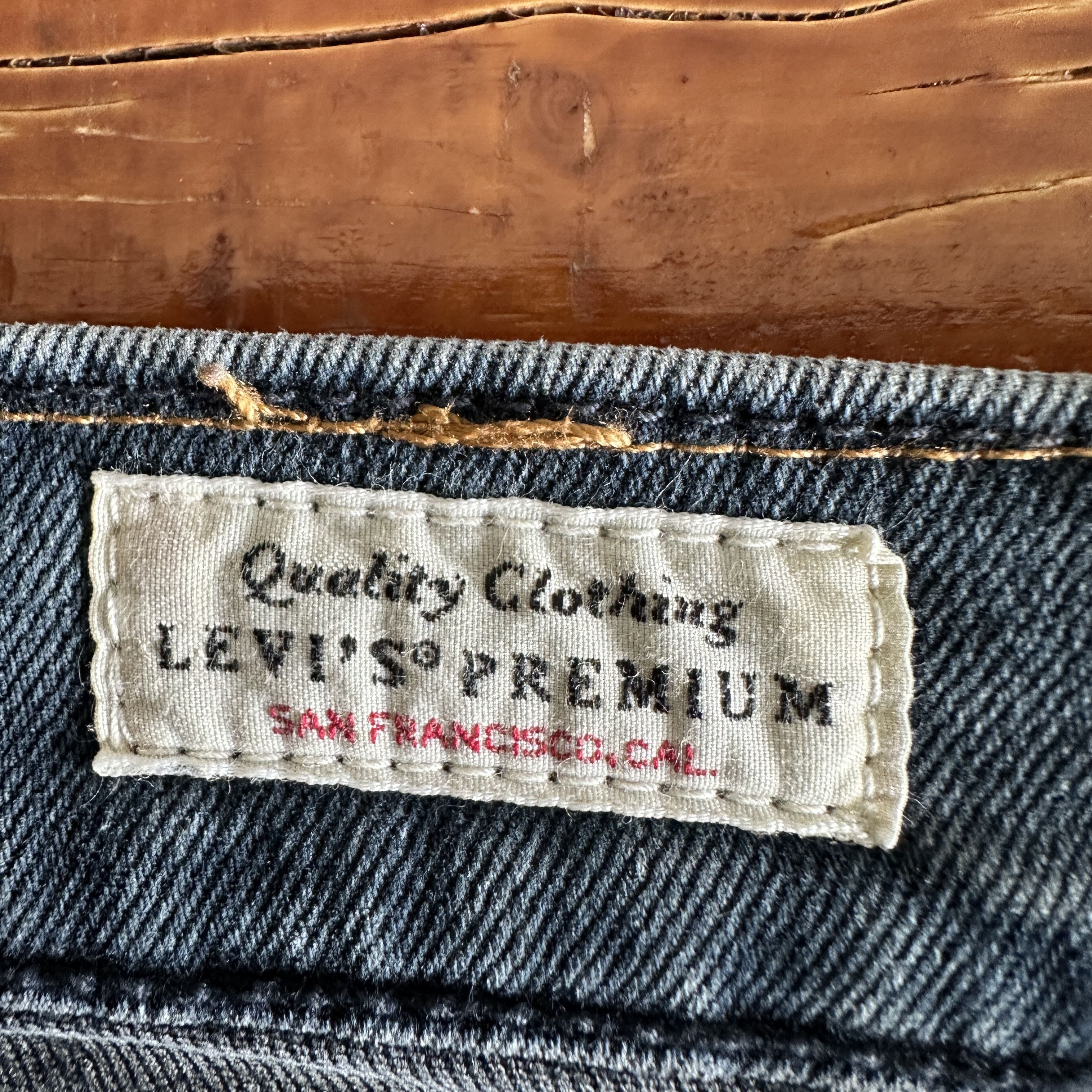 Levi's Levi's 502 Premium Jeans Taper Fit Stretch Denim Big E Size US 34 / EU 50 - 10 Thumbnail