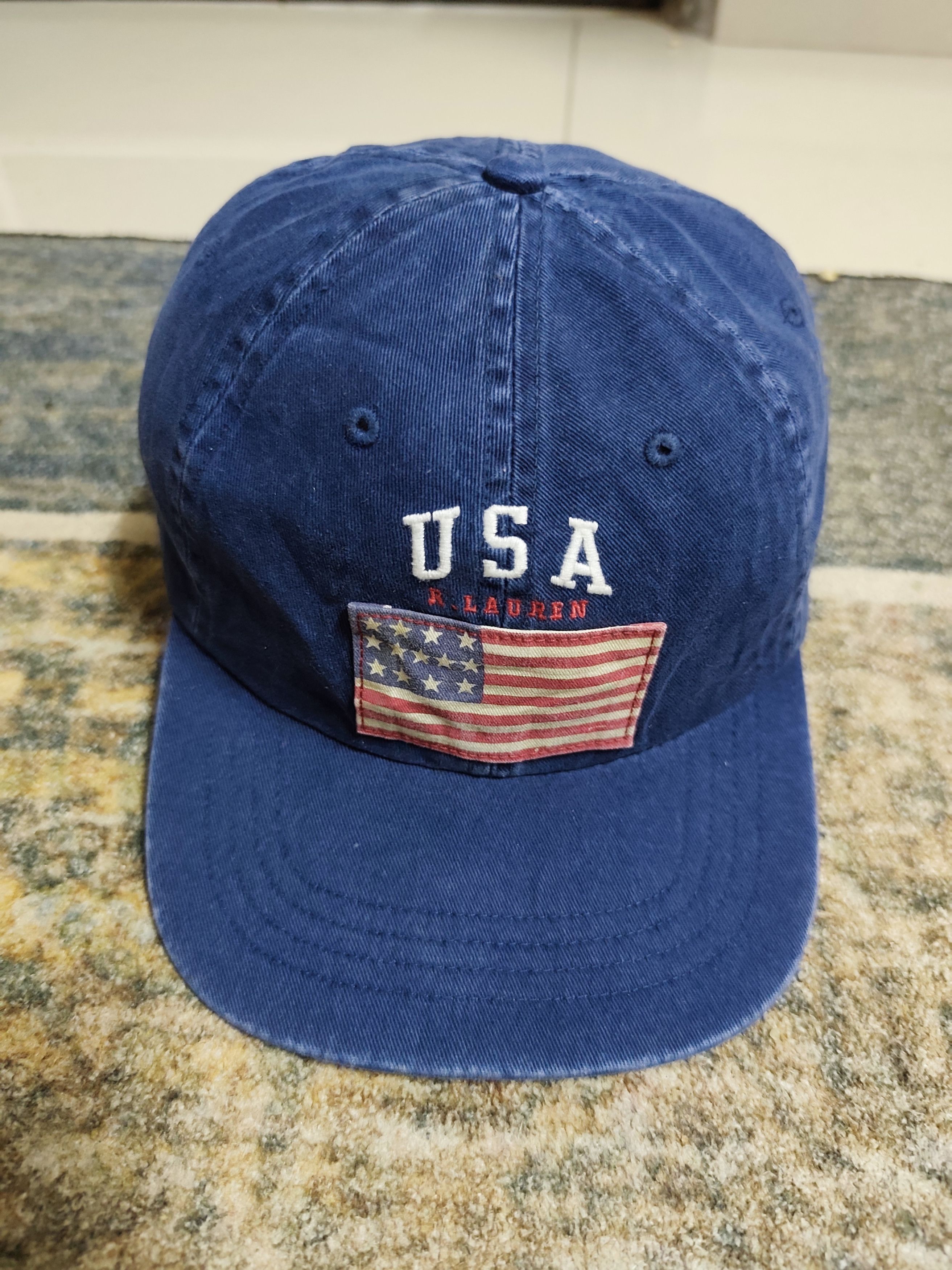 Polo Ralph Lauren Vintage polo RL American flag Size ONE SIZE - 1 Thumbnail