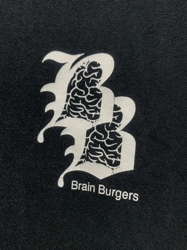 Undercover UNDERCOVER BRAIN BURGERS BLACK T SHIRT Size US M / EU 48-50 / 2 - 6 Thumbnail