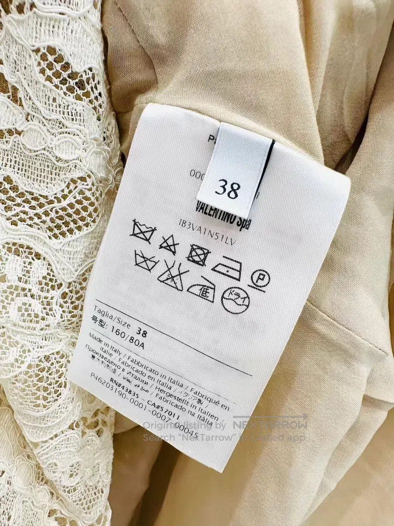 Valentino Valentino Water-soluble lace dress Size S / US 4 / IT 40 - 5 Thumbnail