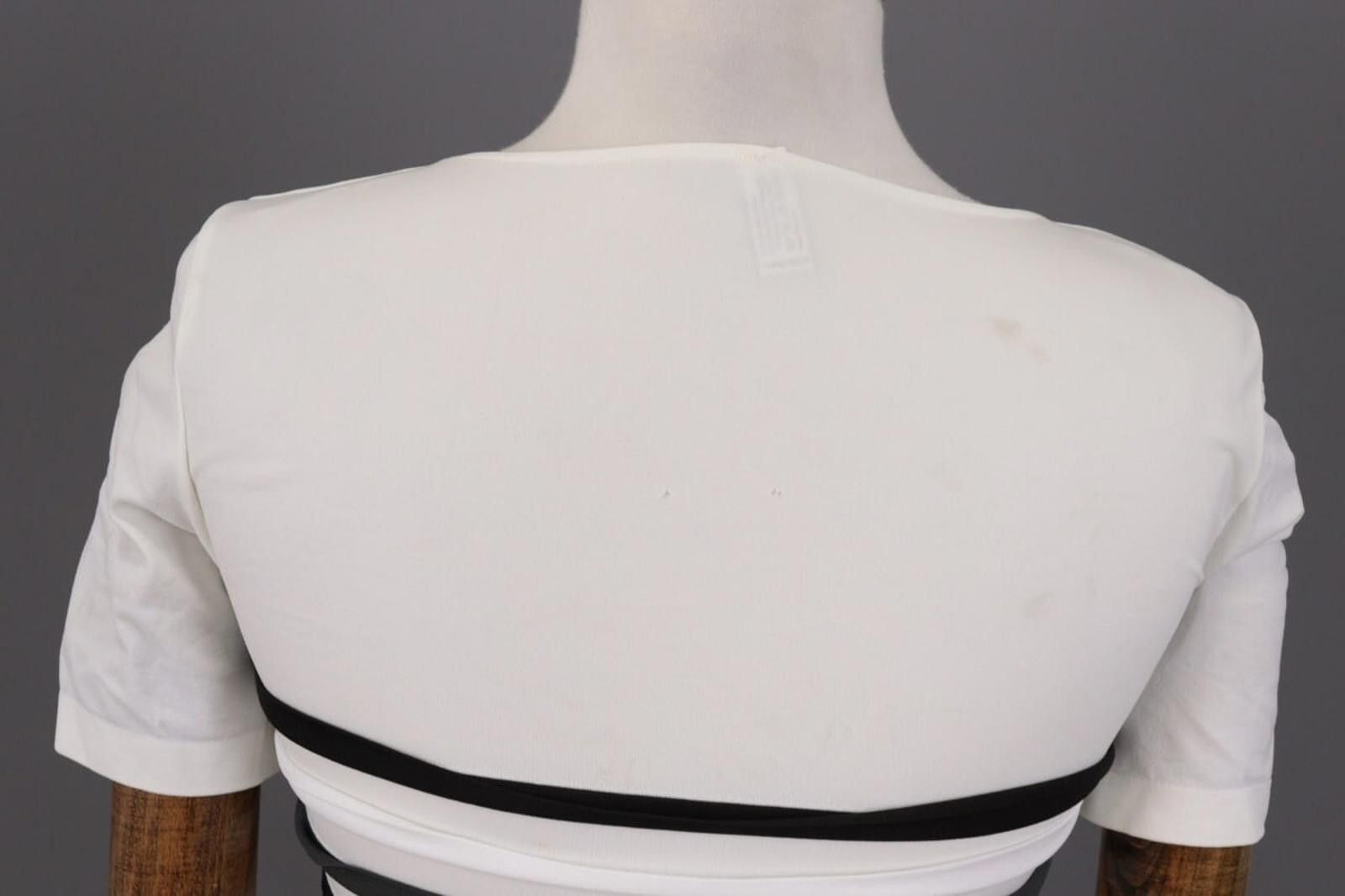 Wolford Wolford Velvet Mix Multicolor Stretch Top Shirt Size XS Size XS / US 0-2 / IT 36-38 - 10 Thumbnail