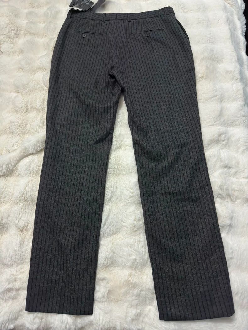 Yves Saint Laurent saint laurent size US 50 Dark grey striped trousers 2501-Ne Size US 34 / EU 50 - 7 Thumbnail