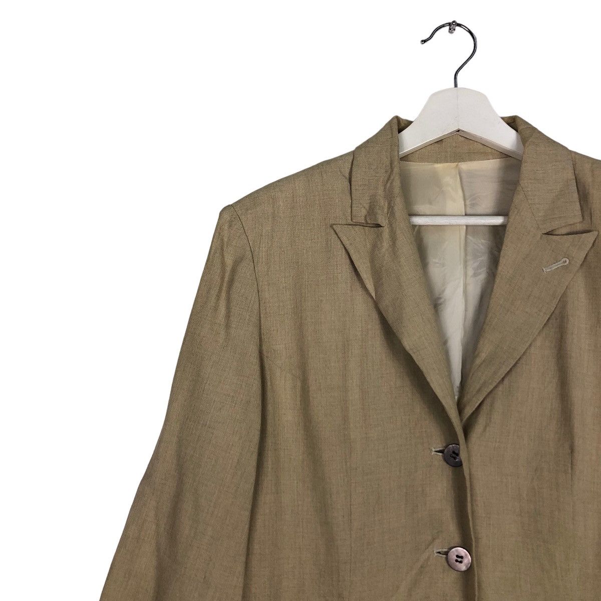 Yohji Yamamoto 🔥Chore Rayon Double Breast Jacket I Wish Y’s Yohji Yamamoto Size US M / EU 48-50 / 2 - 7 Thumbnail