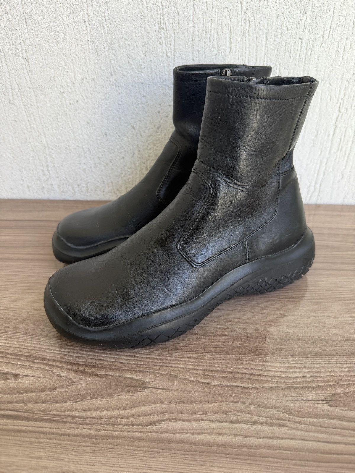Prada Aw 1999 vibram runaway Boots Size US 5.5 / EU 38 - 1 Thumbnail