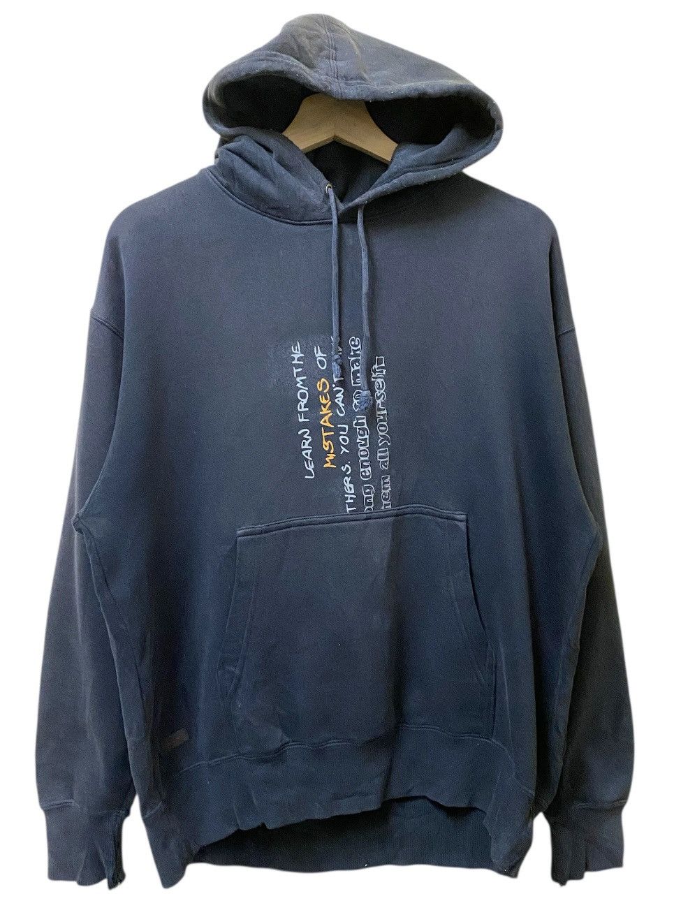 If Six Was Nine Smorky Garnish Hodie Faded Black Colour Size US L / EU 52-54 / 3 - 1 Thumbnail