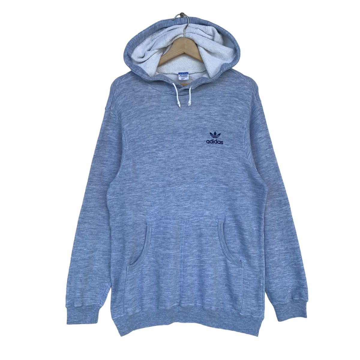 Adidas × Descente × Vintage 80s Pair Of Sweats Hoodie Pant Size US M / EU 48-50 / 2 - 1 Thumbnail