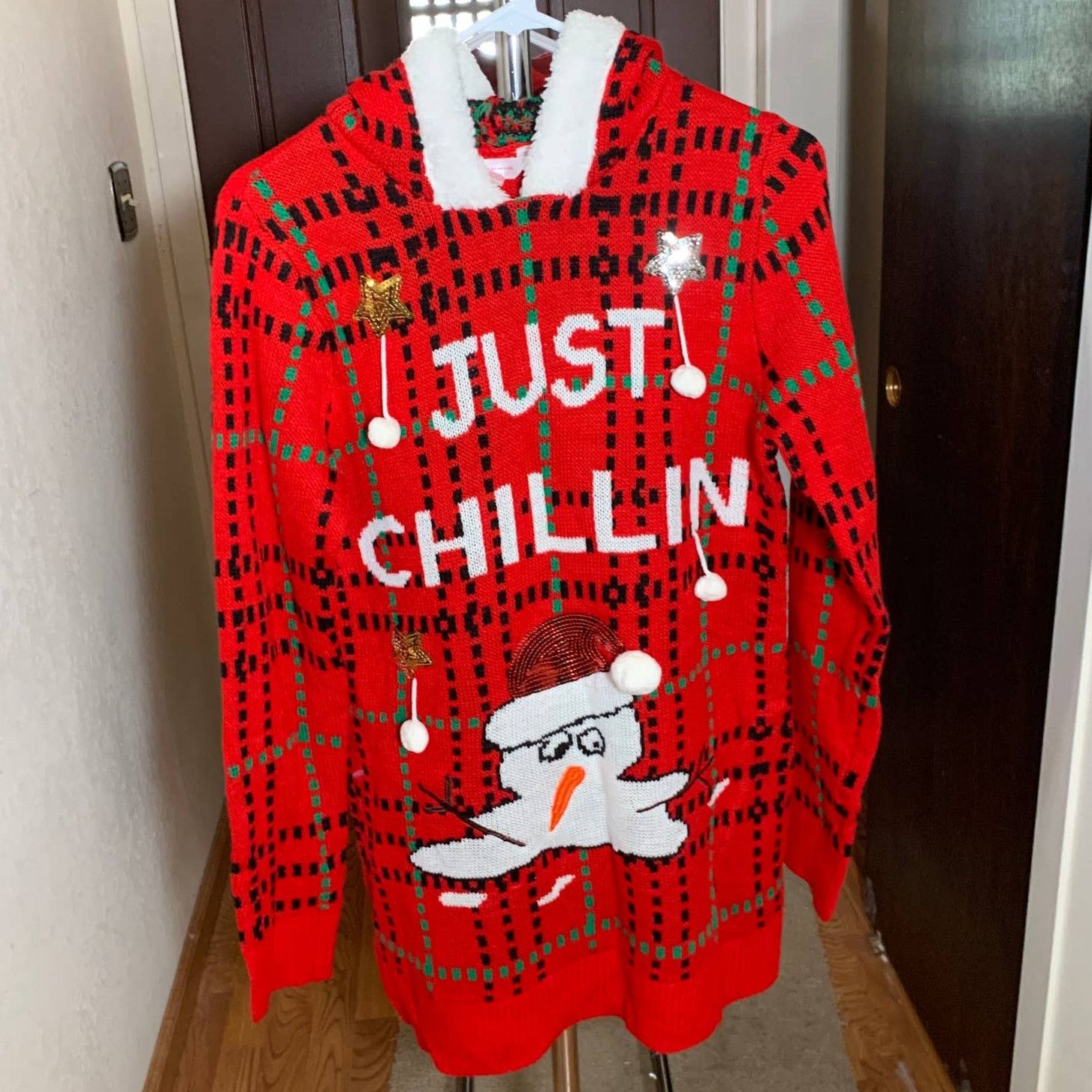 Other Women's Christmas Ugly Sweater Snow Man Size L Size L / US 10 / IT 46 - 1 Thumbnail