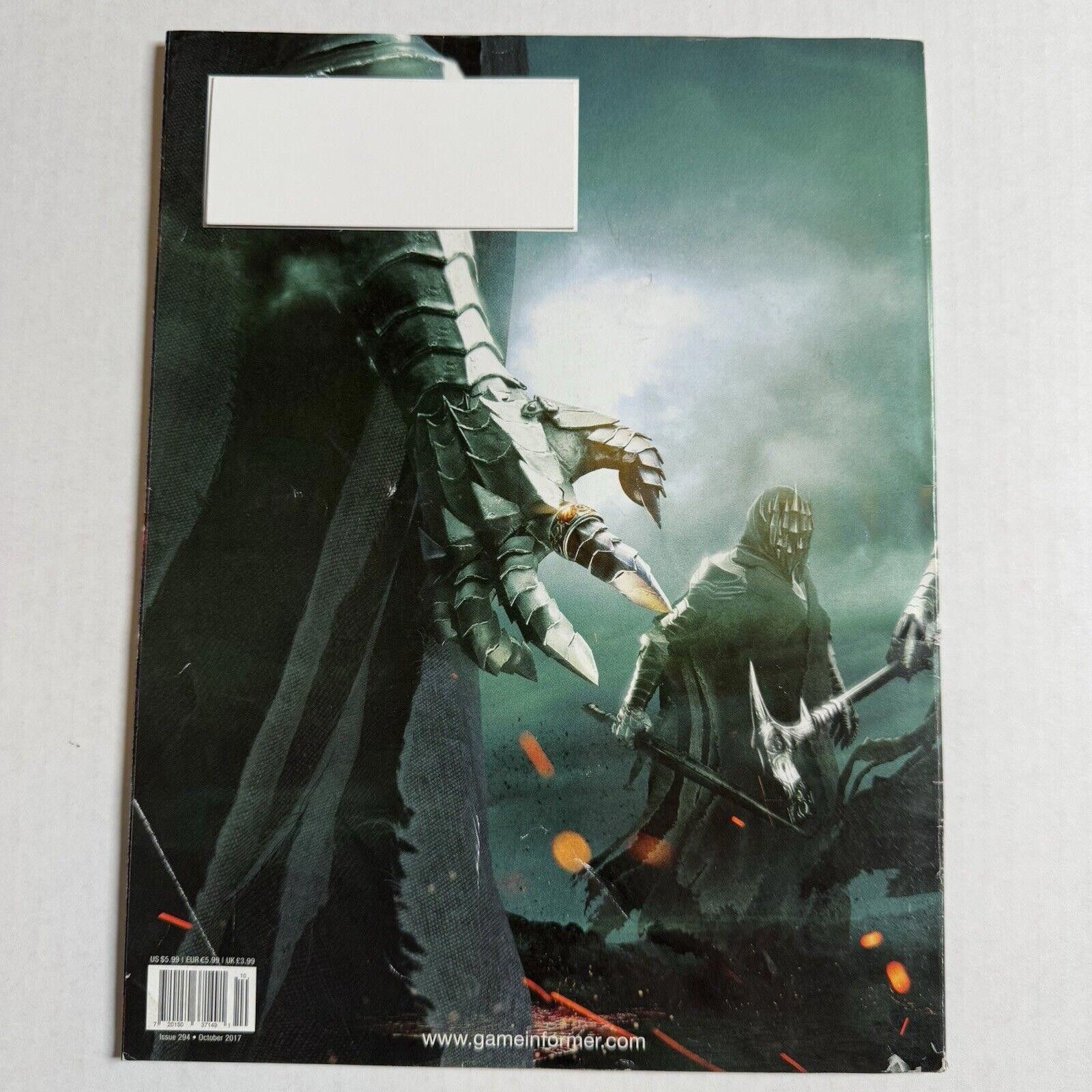 Designer Game Informer Issue #294 OCT 2017 MIDDLE EARTH OoP Hype Size ONE SIZE - 4 Thumbnail