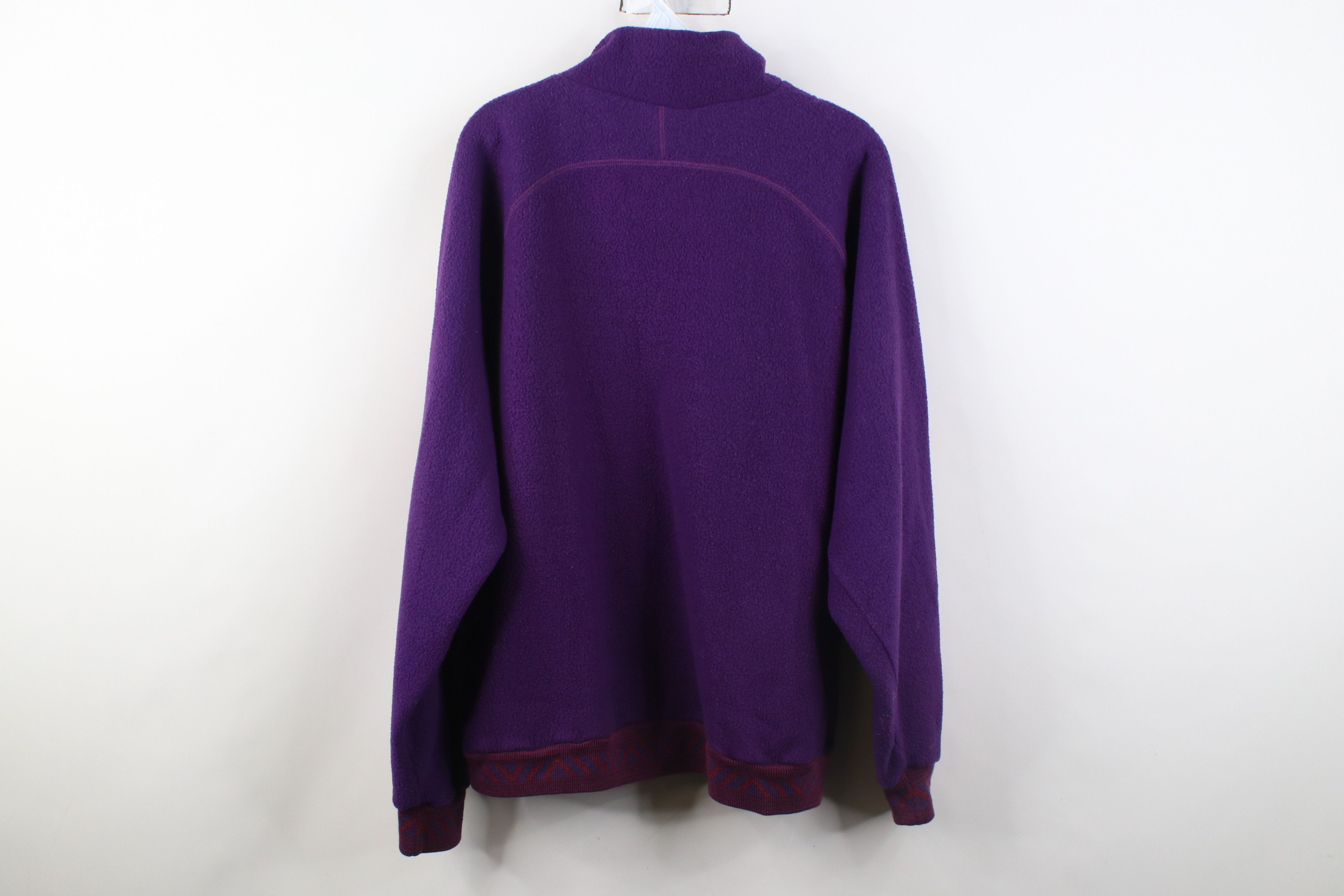 Vintage Vintage 90s Streetwear Skiing Fleece 1/4 Zip Sweater Size US M / EU 48-50 / 2 - 13 Thumbnail