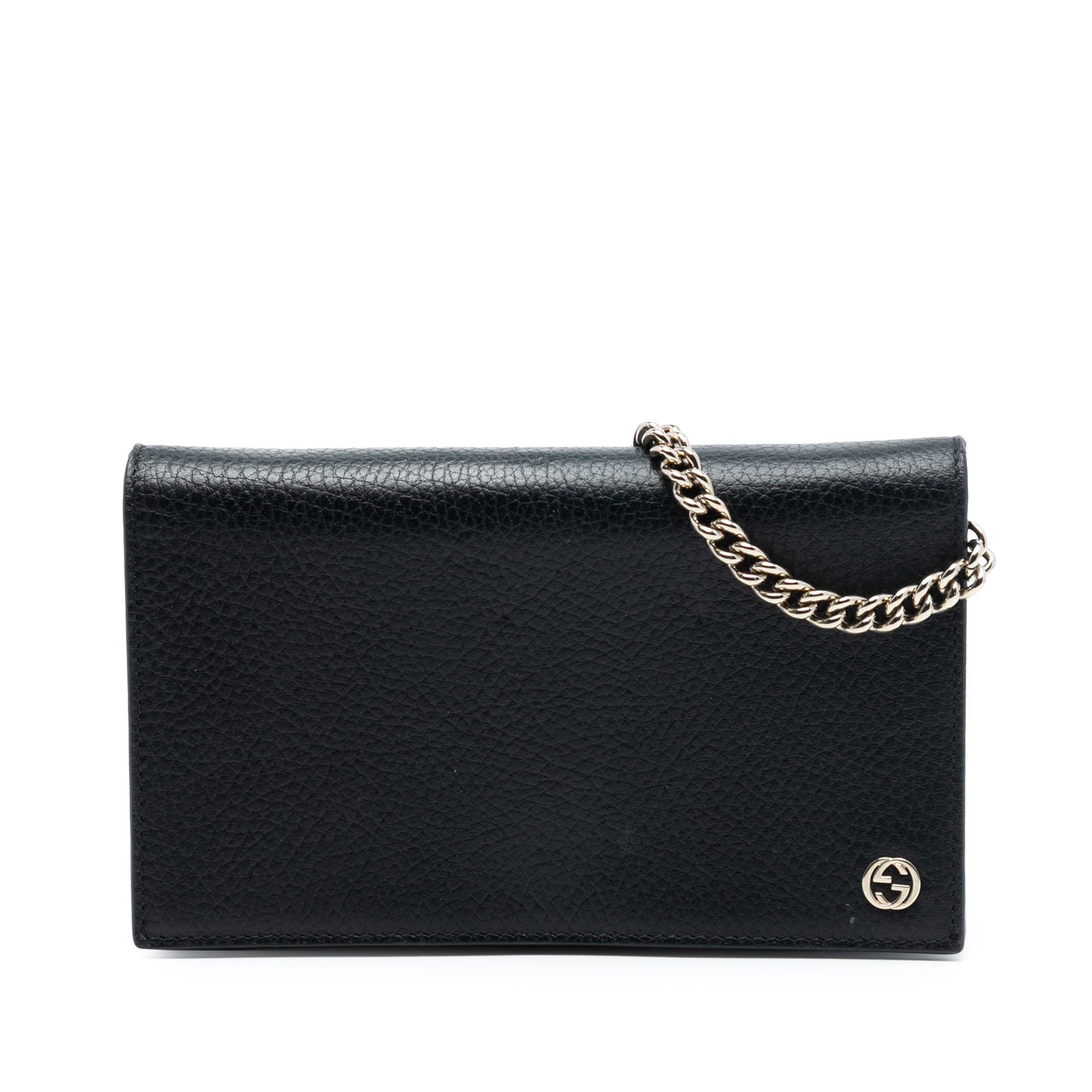 Gucci Leather Betty Wallet on Chain Size ONE SIZE - 1 Thumbnail