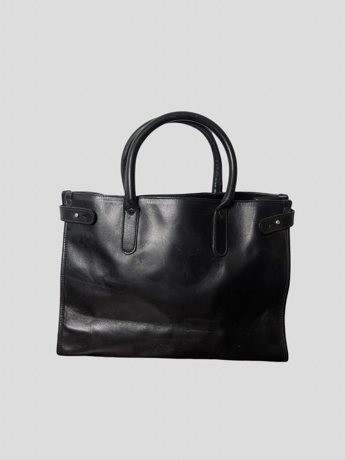 Leather Rare!🔥 Tusting England Leather Bag / Nice Design Size ONE SIZE - 2 Thumbnail