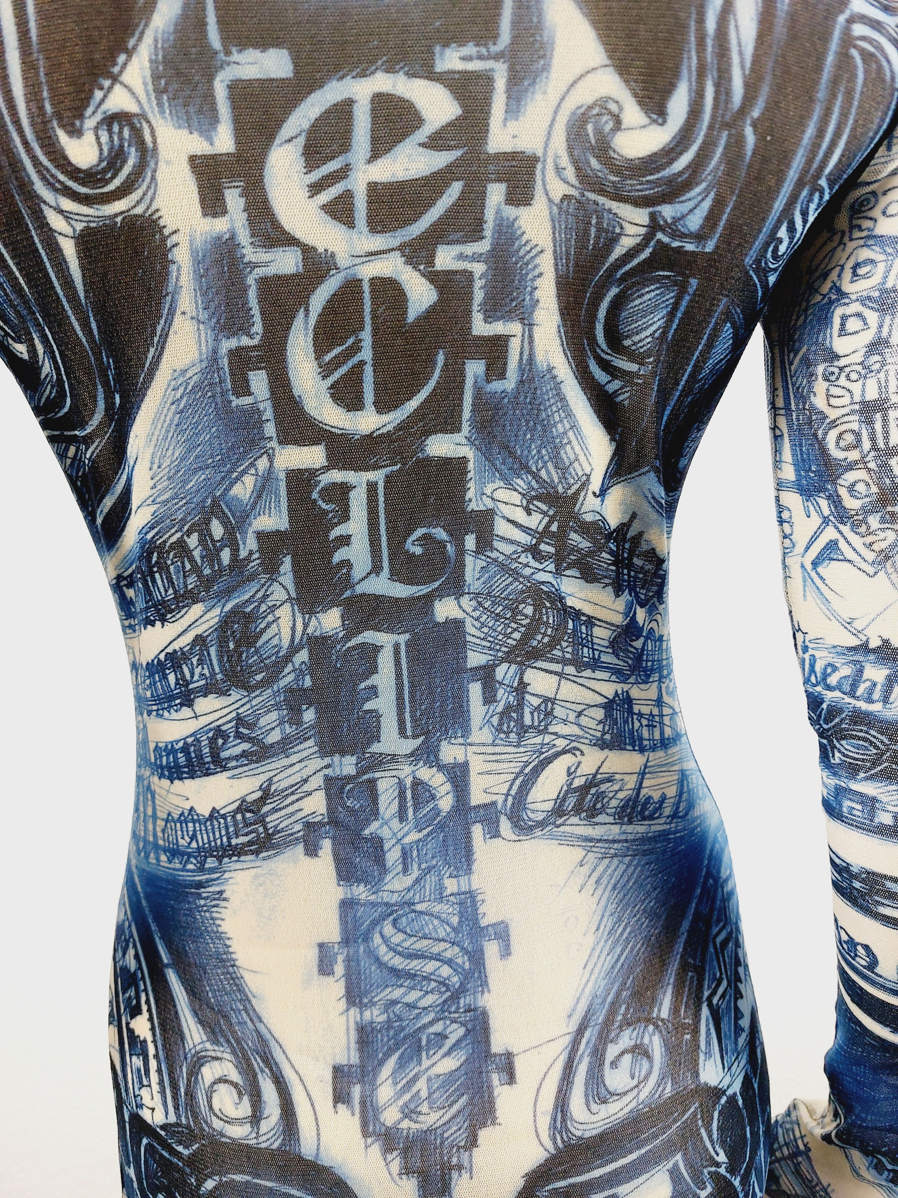 Jean Paul Gaultier Jean Paul Gaultier Maori 2012 Maya Eclipse Satan Dress Size M / US 6-8 / IT 42-44 - 17 Thumbnail