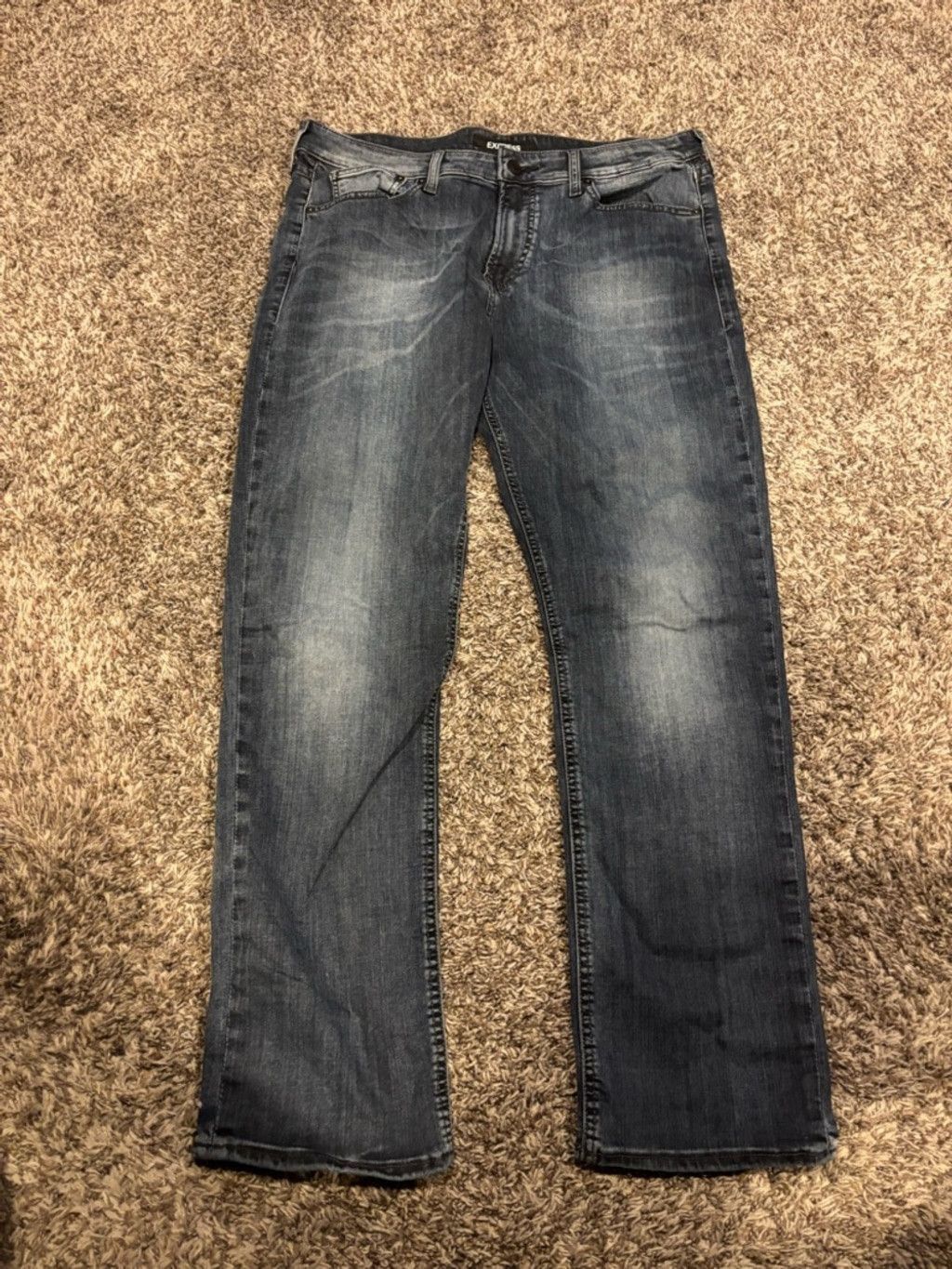 Express Men’s Express Classic Straight Jeans Size US 36 / EU 52 - 3 Thumbnail