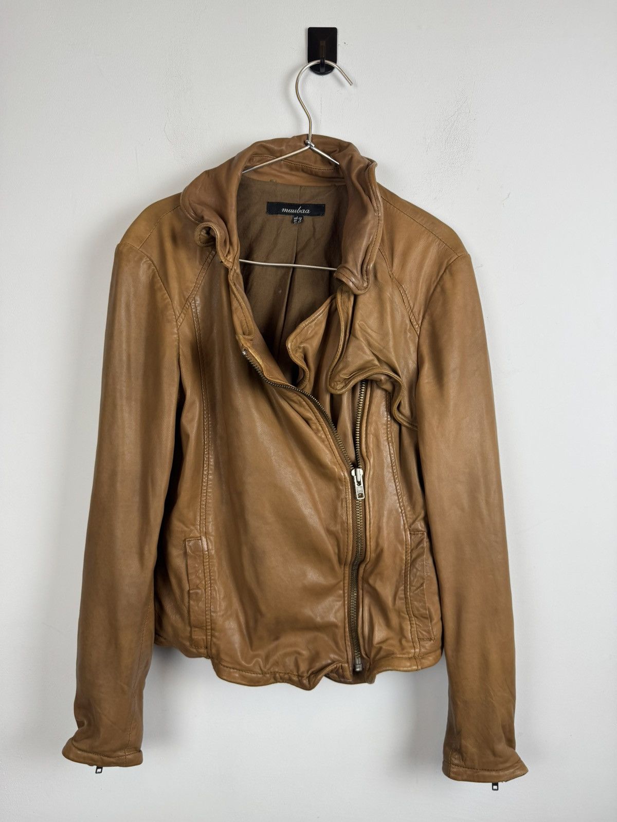 Muubaa Vintage Muubaa Avant Garde Opium Style Leather Jacket Size M / US 6-8 / IT 42-44 - 1 Thumbnail