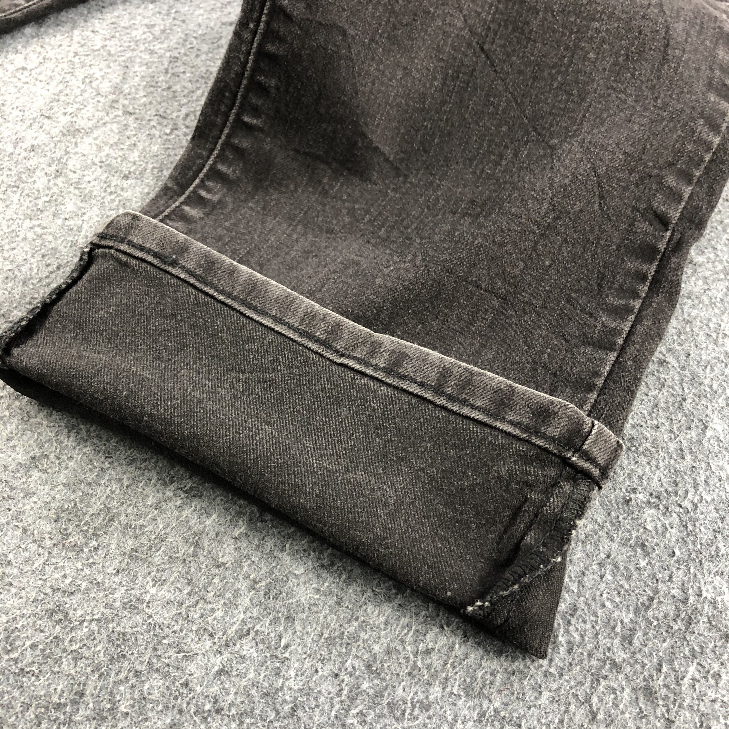 Levi's Faded Black Levis 505 Jeans Vintage Straight Denim-J1101 Size US 33 - 6 Thumbnail