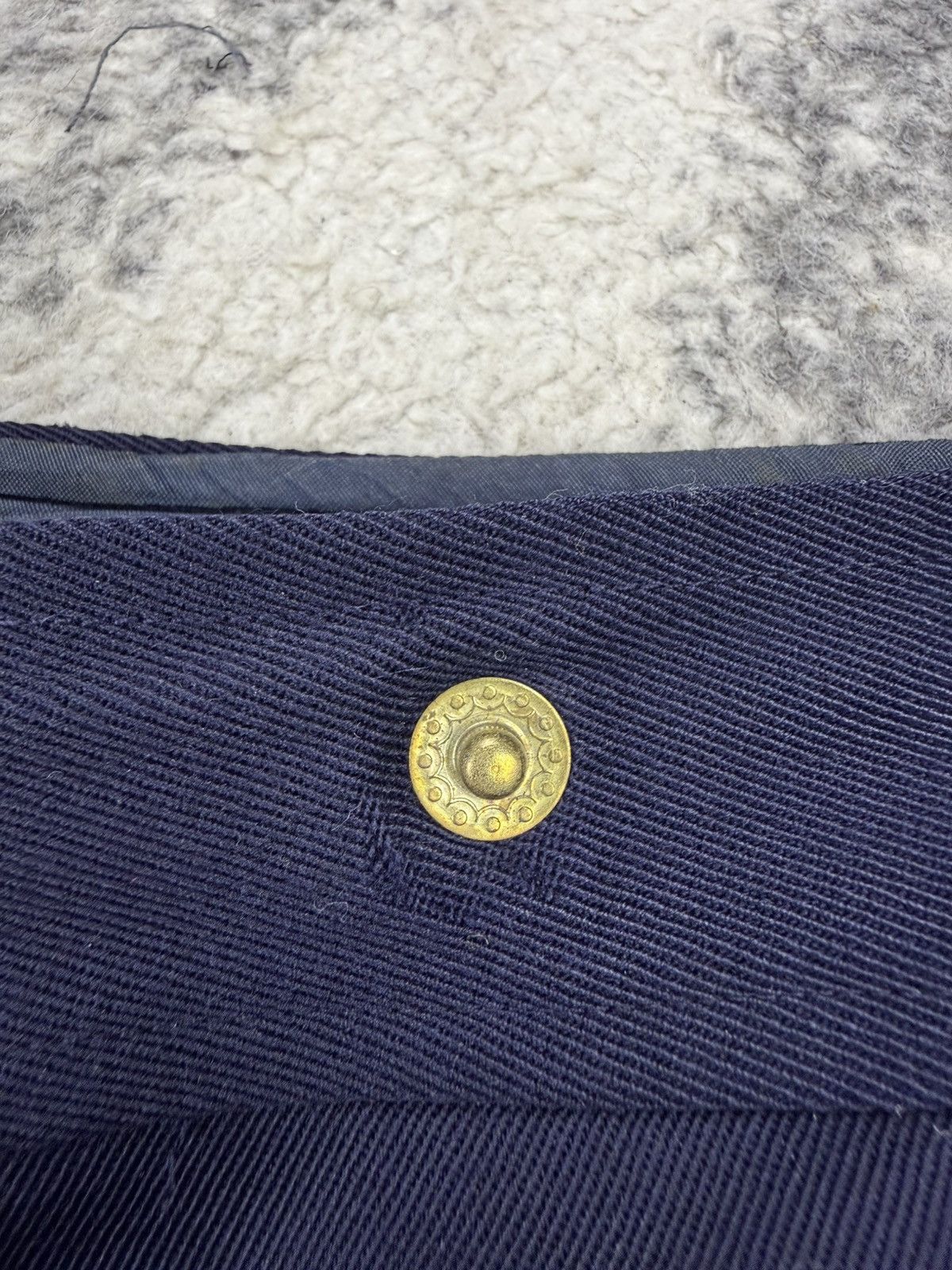 Celine Vintage CELINE Removable Belt Wool Trousers Pant Size 28" / US 6 / IT 42 - 22 Thumbnail