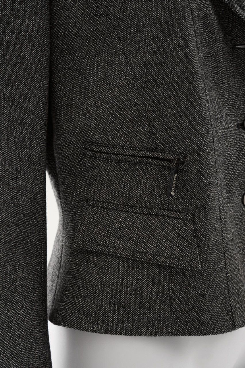 Alexander McQueen Late 90's Grey Wool Blazer Size M / US 6-8 / IT 42-44 - 8 Thumbnail
