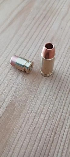 Handmade 1 Pair Bullet Knife Beads Paracord EDC Zipper Charms Size ONE SIZE - 2 Thumbnail