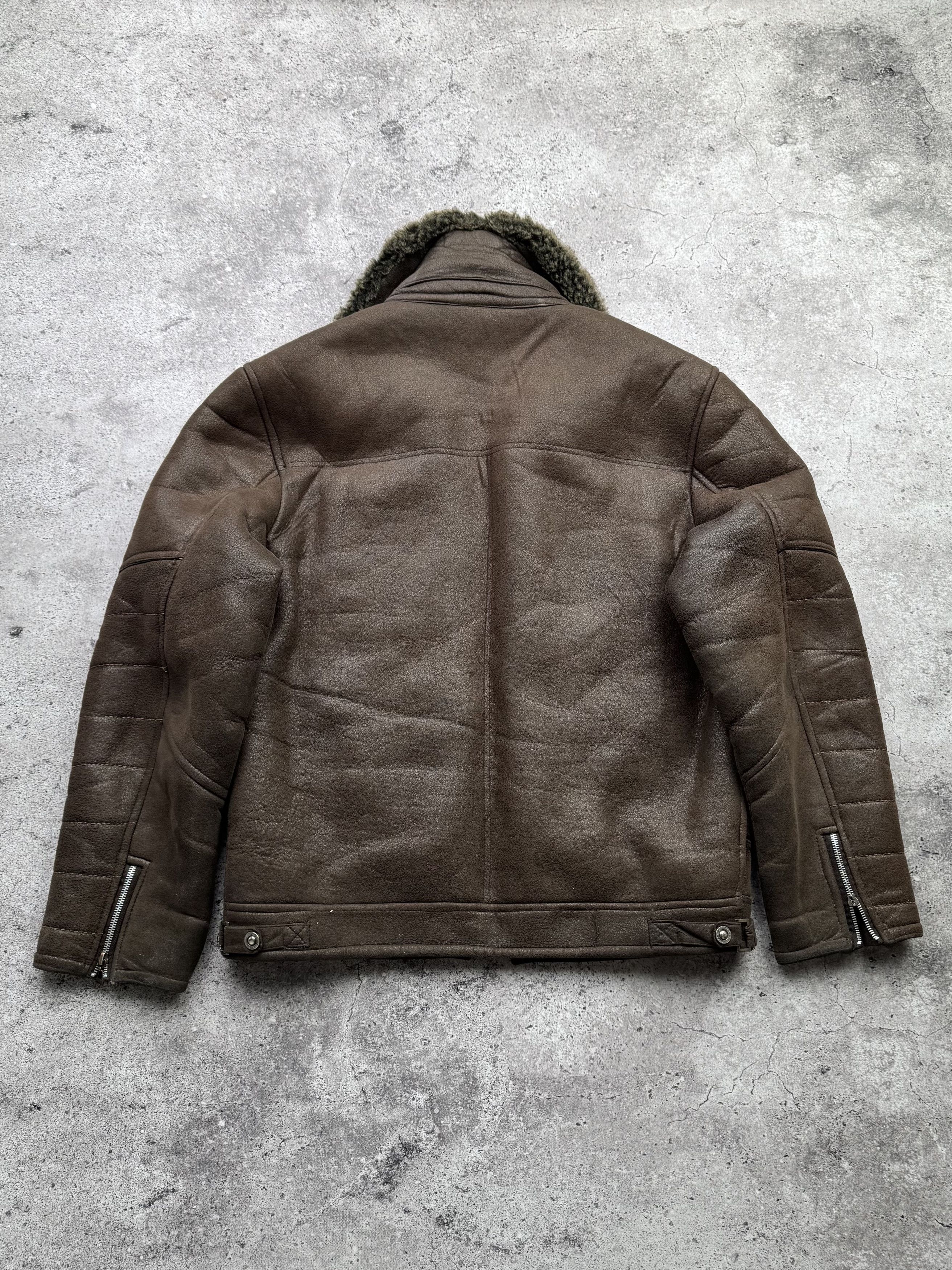 Vintage Vintage Faux Sheepskin Jacket C417(V530) Size US L / EU 52-54 / 3 - 8 Thumbnail