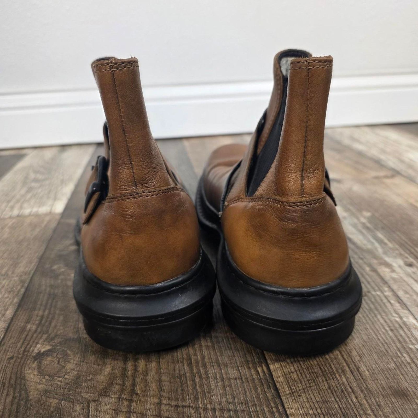 Kenneth Cole Kenneth Cole Reaction Brown Leather Chelsea Boots Buckle Size US 8 / EU 41 - 6 Thumbnail