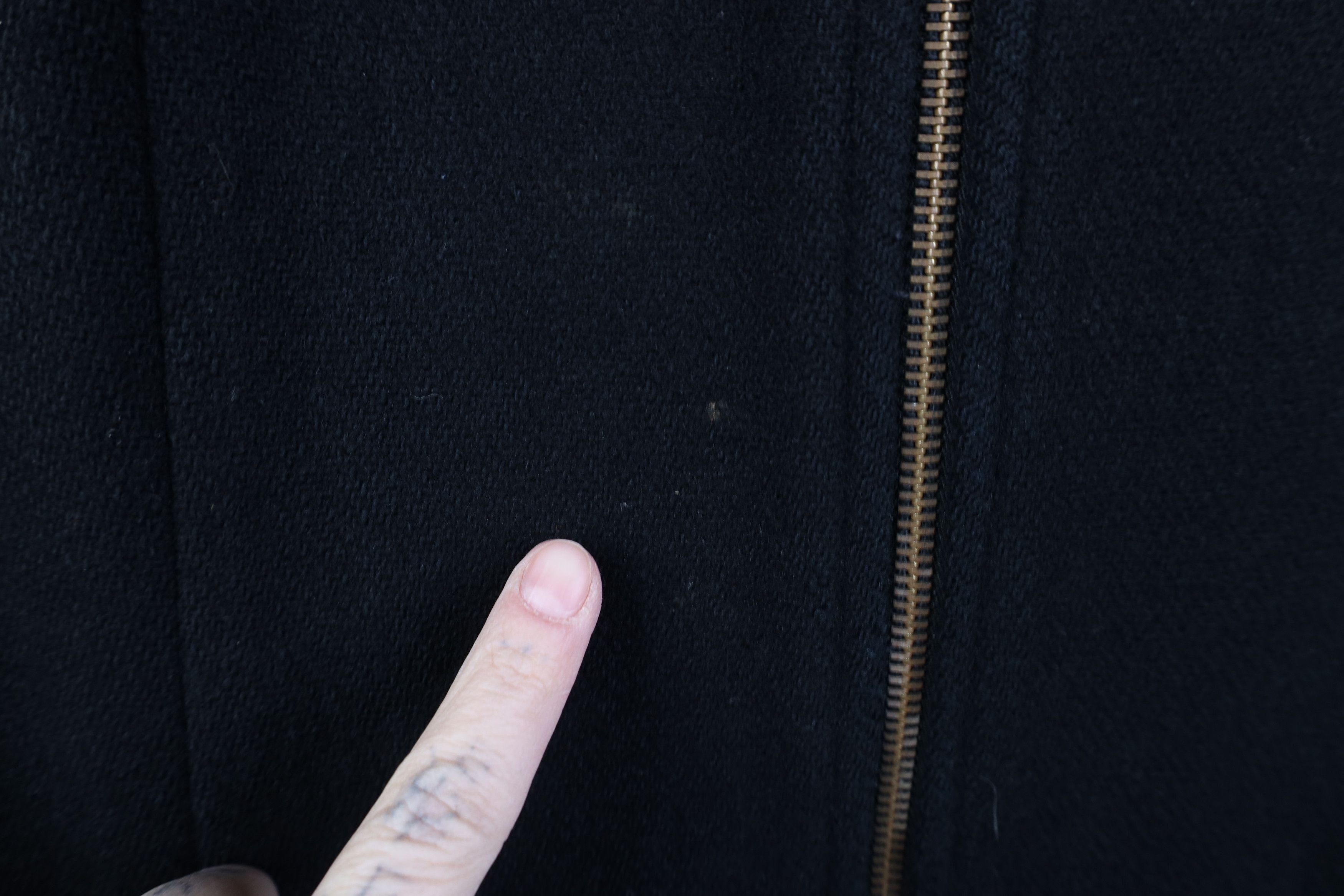 Vintage Vintage 70s Streetwear Wool Full Zip Duster Jacket USA Size M / US 6-8 / IT 42-44 - 4 Thumbnail