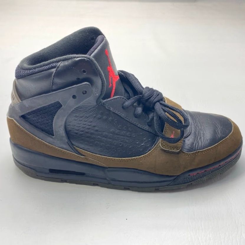 Jordan Brand AIR JORDAN PHASE 23’ TREK 535682 MENS SIZE 11.5 SNEAKERS BLACK/OLIVE-GREEN/RED Size US 12 / EU 45 - 5 Thumbnail
